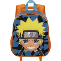 KARACTERMANIA Naruto Happy Small 3d 31x26x11 Cm 9l Ryggsekk Med Hjul