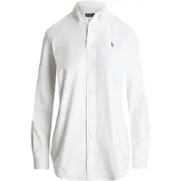 Ralph Lauren for woman. 211941520002 The iconic white Stretch Slim oxford shirt (42), Casual, Cotton, Long sleeve