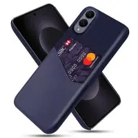 Mtp Products Samsung Galaxy S25 Edge KSQ Deksel med Kort Lomme - Blå