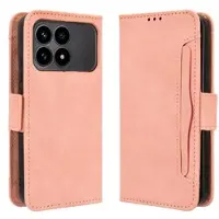 Mtp Products Xiaomi Redmi K90/Poco F8 Pro Kortholder Lommebokveske - Rosa