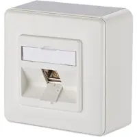 METZ CONNECT CONNECT E-DAT-modul 1 port AP Cat.6A, ren hvit