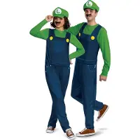 Disguise Nintendo Super Mario Luigi Klassisk Deluxe-kostyme For Menn