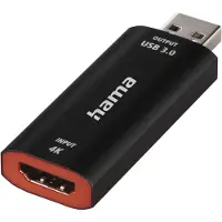 Hama - Videofangstadapter - USB 3.0 - svart