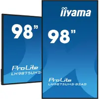 Iiyama ProLite LH9875UHS-B2AG digital signage-skjerm 97.5 3840 x 2160 IPS