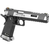 WE Hi-capa 6 Force A Silver Barrel Full Metal Gbb Airsoft-pistol