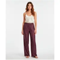 HUGO for woman. 50556663 Hasabellal lilac trousers (40), Homewear, Purple, Cotton