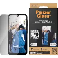 PanzerGlass Samsung Galaxy A15 Ultra-Wide Fit Privacy EasyAligner Skjermbeskytter - 9H