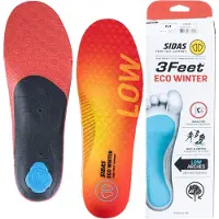Sidas 3feet Eco Winter Low, Innersåle, Red