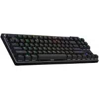 Logitech G PRO X TKL - Tastatur - gaming - bakgrunnsbelyst - trådløs - 2.4 GHz, Bluetooth - QWERTY - Nordisk (dansk/finsk/norsk/svensk) - tastsvits...