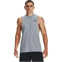 Under Armour Left Chest Cut Off Ermeløs T-skjorte