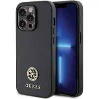 GUESS Strass metallogo iPhone 13 Pro 6,1" etui - svart