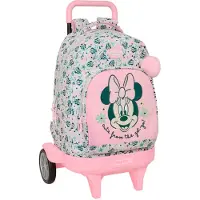 Safta Minnie Mouse Minty 33l 33x45x22cm Ryggsekk Med Hjul