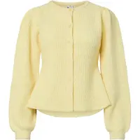 Pieces Pcsilly Puff Strikket Cardigan