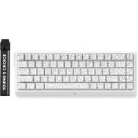 MCHOSE Ace 68 TTC Dragon Lord Hall Effect - Gamingtastatur - Uten numpad - Engelsk (USA) - Hvit