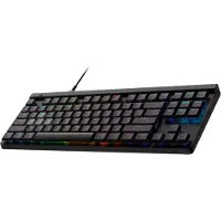 Logitech G G515 RAPID - Tastatur - lav profil, analog - TKL - bakgrunnsbelyst - USB - QWERTY - US International - svart