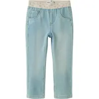 Name it Jeans - Noos - Slim - NmfSalli - Light Blue Denim/Lurex - - 6 år (116) - Jeans