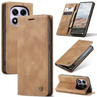 CASEME Xiaomi Redmi Note 14 Pro 4G 013 Series Lommebok-deksel - Brun