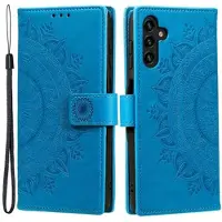 Mtp Products Samsung Galaxy A54 5G Mandala Series Lommebok-deksel - Blå