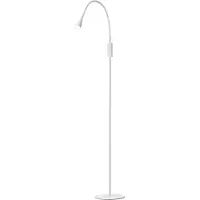 Nielsen Gulvlampe Twist hvit LED dimmbar
