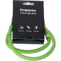 Dogman LED ring silikon Grønn 20-65cm