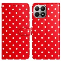 Mtp Products Xiaomi 15T lommebokveske med prikkmønster - rød
