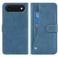 Mtp Products iPhone Air Elegant retro lommebokveske med roterende kortholder - blå