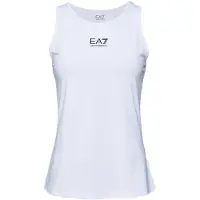 EA7 for woman. 7W000314_AF14524 Top Tennis Pro T-shirt white (XL), Sport, Sportswear, Multisport, Viscose, Sleeveless / Straps