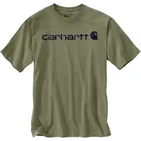 Carhartt Dearborn Relaxed Logo T-Shirt Men Dusty Olive 2XL