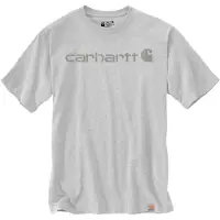 Carhartt Dearborn Relaxed Logo T-Shirt Men Heather Gray/Gray L