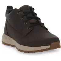 Timberland for man. TB0A2HVM9311 Killington Trekker brown leather lace-up low top trainers (43), Flat, Laces, Casual, Sport, Outdoor