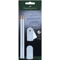 Faber-Castell Blyantsett - Sparkle - 4 Deler - Sky Blue - - OneSize - Blyanter