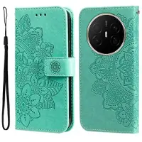 Mtp Products Huawei Mate 70 Air Mandala Series Lommebok-deksel - Grønn