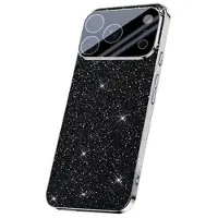 Mtp Products iPhone 17 Pro Max Glitrende Glitter Hybrid-deksel - Svart