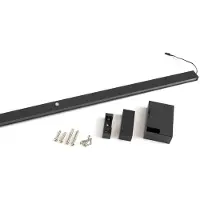 Emuca Skapstang Med Led Led Castor Batteri Uttrekkbar Og Bevegelsessensor 558 Mm