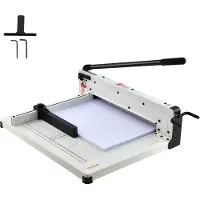 Vevor papirkutter 43,2 cm A3 giljotinpapirtrimmer 400 ark kapasitet metallbase