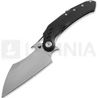 Zyac Knives KUUK foldekniv, Aluminium, svart