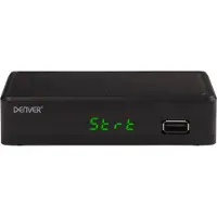 Denver DTB-148 dekoder DVB-T2 Full HD H.265 Ethernet (RJ-45), svart