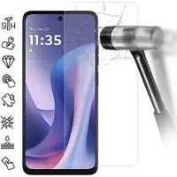 Mtp Products Motorola Moto G57 Beskyttelsesglass - 9H - Case Friendly - Gjennomsiktig
