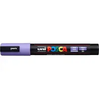 Posca Pc5m Mesdium Tip 1.8-2.5mm Purple Tusjpenn 6 Enheter