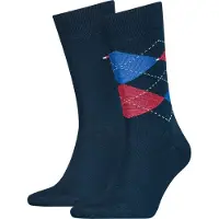 Tommy Hilfiger sokker 2-pakning, blå Blå Rød Størrelse