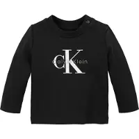 Calvin Klein Genser - Monogram - CK Black - - 74 - Genser