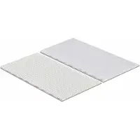 Velcro VEL-EC60240, Hvit, 50 mm, 100 mm, 2 stykker