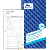 Avery Zweckform - Daglig rapport - 50 ark - dublett - karbonfri