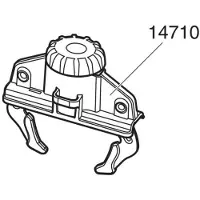 Thule Touring Fastclick Roof Box Clamp Reservedel