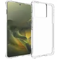 Mtp Products Motorola Edge 70 støtsikkert silikon-deksel - Gjennomsiktig