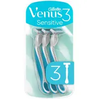 Gillette Venus 3 Sensitive Disposable Razors 3 Pcs