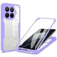 Mtp Products Xiaomi 15T Pro 360 Beskyttelse Deksel - Lilla / Klar