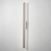Euluna LED-vegglampe Isla, sand, aluminium, høyde 100 cm, IP54