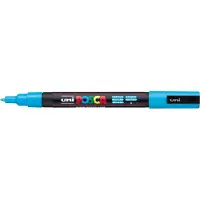 Faber Castell Uniposca Pc-3m Fine Round Tip 1.3mm Sky Blue 6 Units Tusjpenn