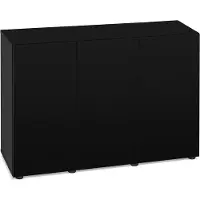 Aquael Optiset akvarieskap 240 L 121 cm, svart